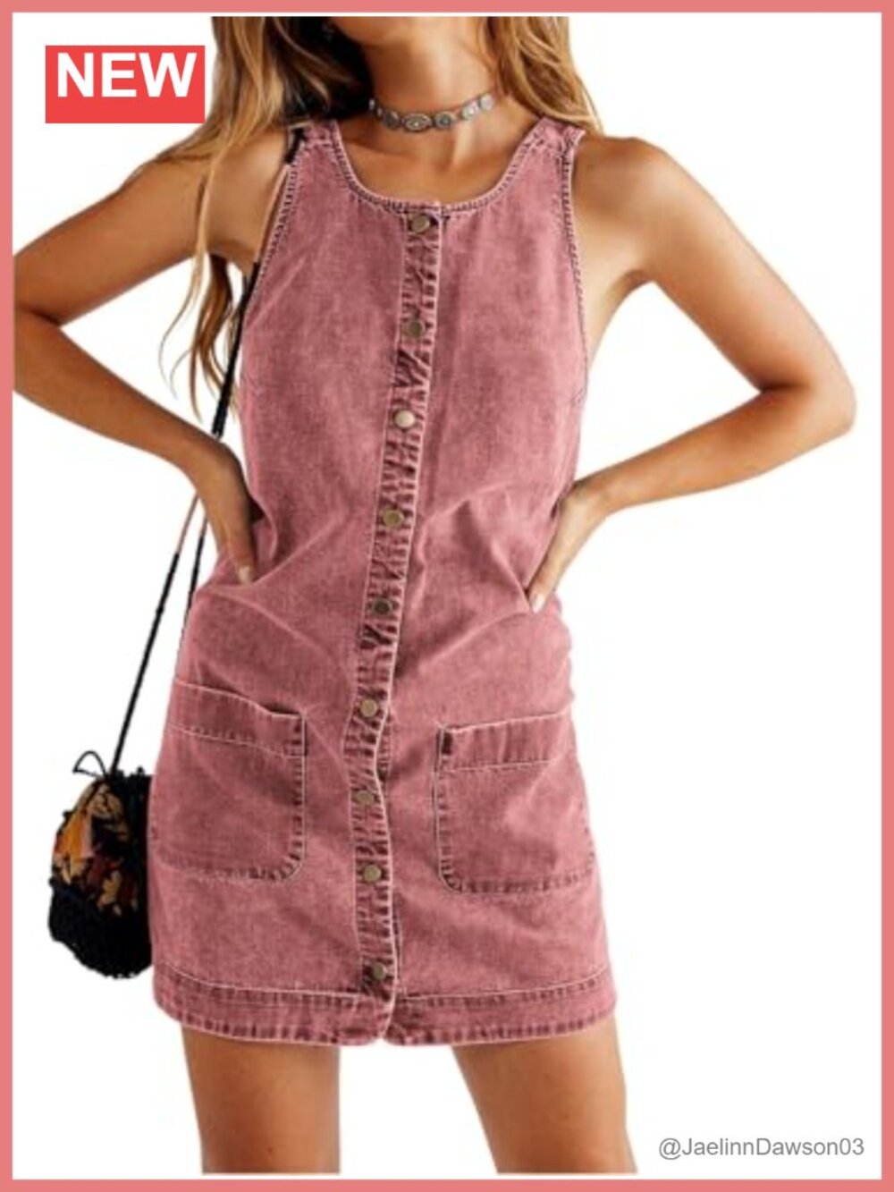 Womens Sleeveless Denim Dress Western Jean Overalls Mini Square Neck Backless